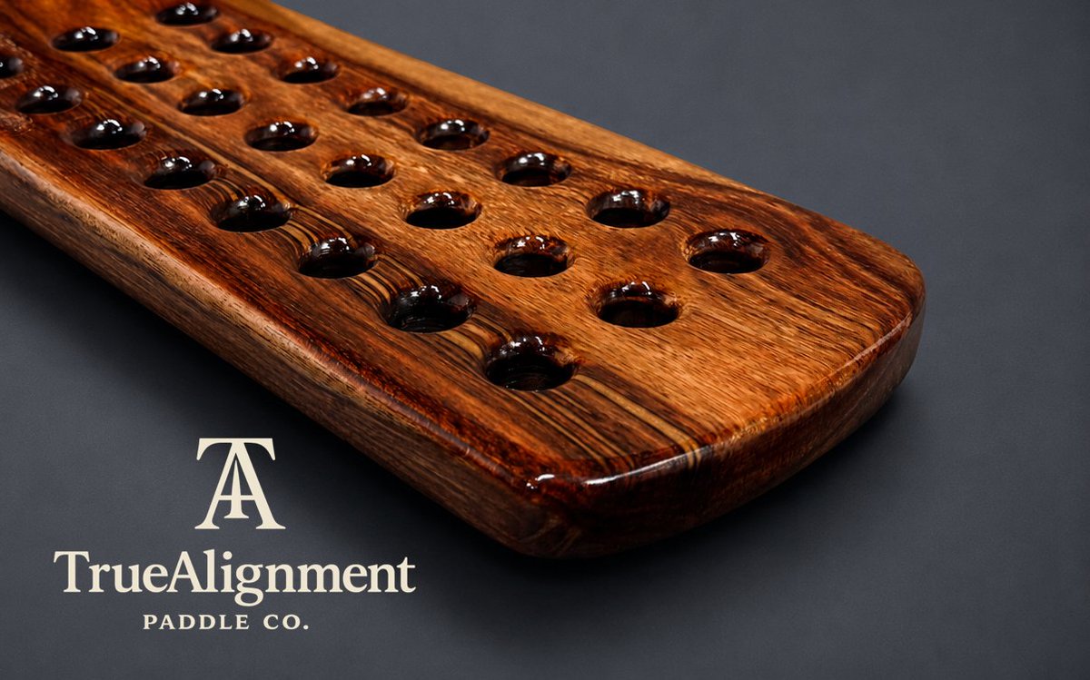 TrueAlignPaddle's tweet photo. - The SoulCompass - 

#Spanking
#WoodenPaddle
#DomesticDiscipline
#ImpactToy https://t.co/HvCwU8Qh9p