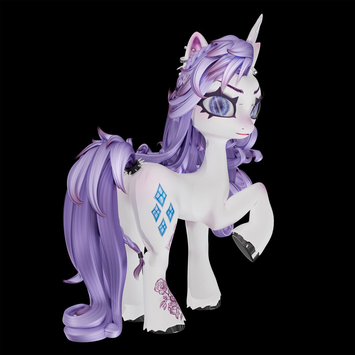 Cecium_'s tweet photo. Some renders of the pony character

The author of the art on which this model was made is @ coyoteeth_ in inst
#mlp #blender #Pony #OC #3Dart https://t.co/MQbrI5N9OI