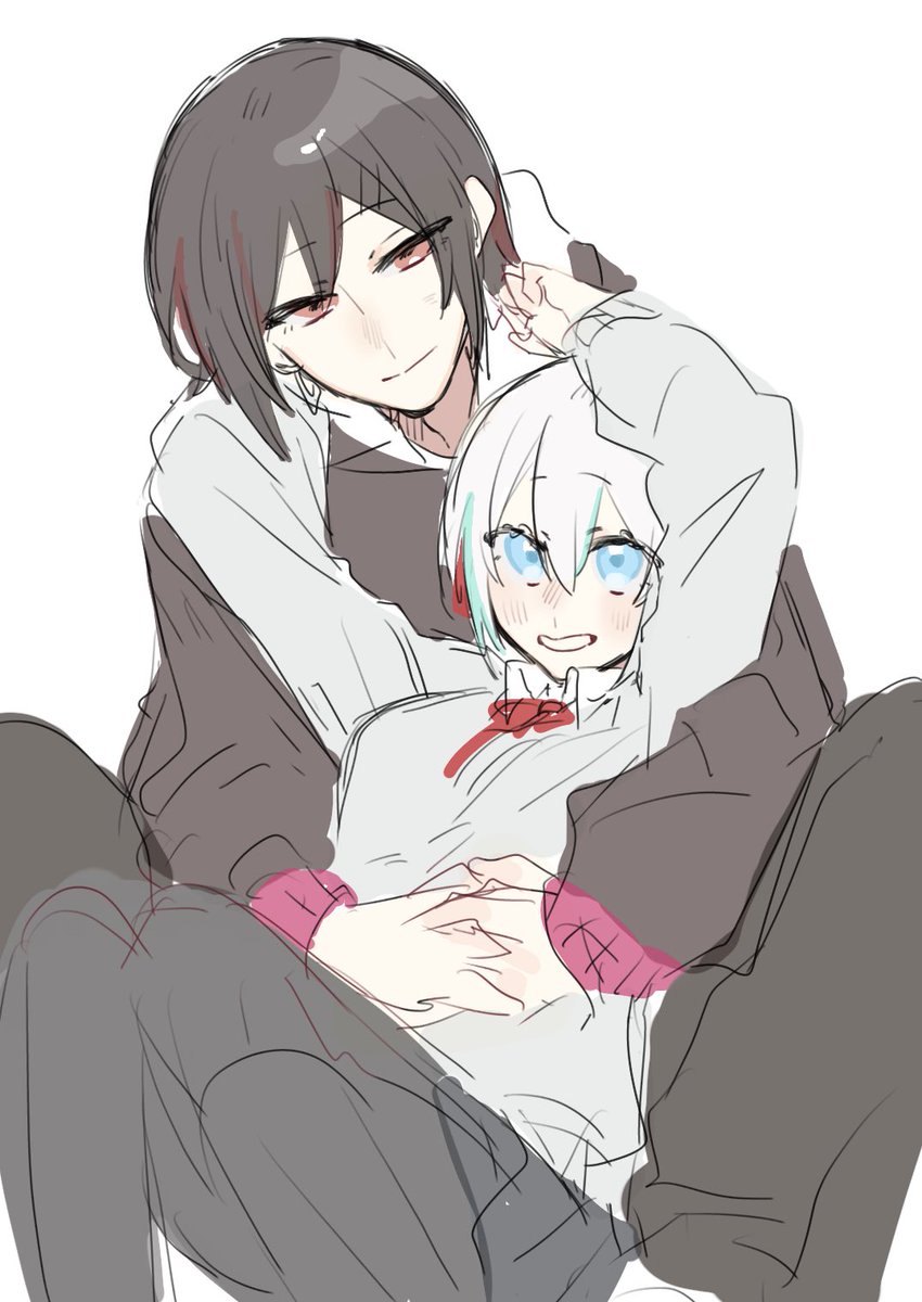 oishii_5hannn's tweet photo. ぎゅ〜〜〜
#絵ぬいぬい https://t.co/fxEfzPFFN0