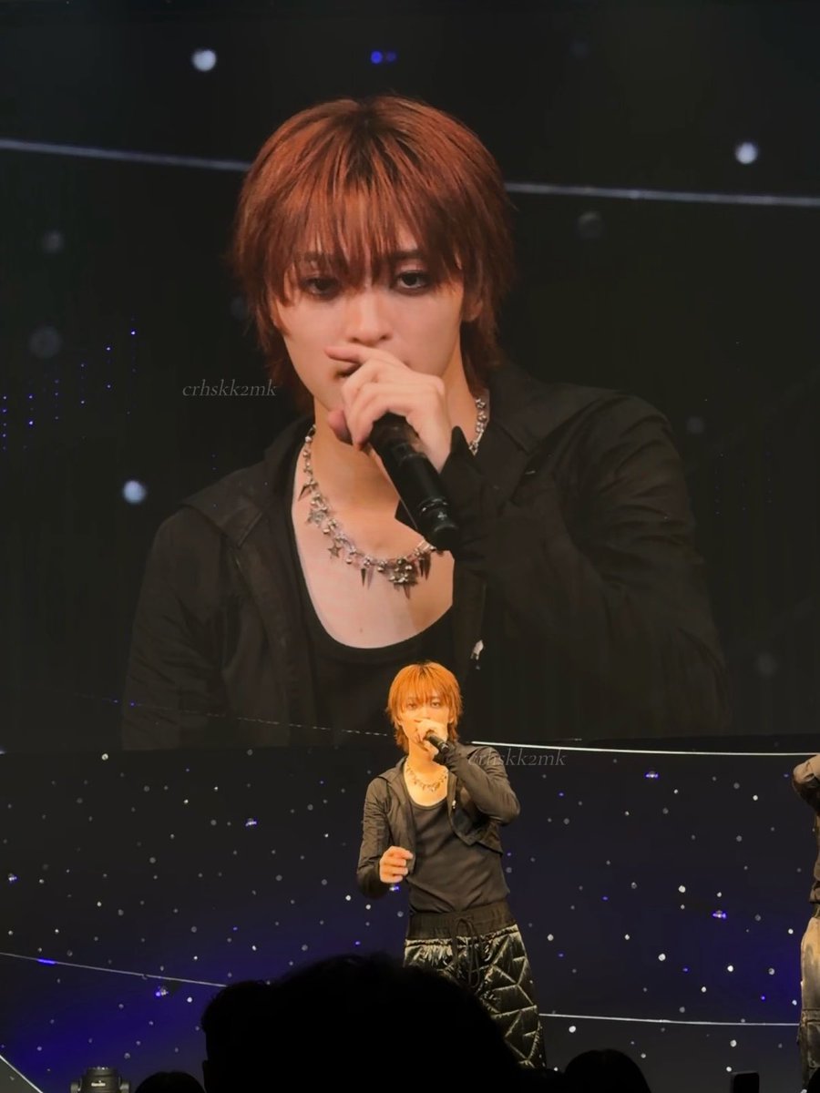 crhskk2mk's tweet photo. ルイさんの後ろにでかルイさんもいて、元々ズームで撮るつもりだったけどできんかった 可愛さと三白眼の対比が刺さる
#STARCRUISE_OKAYAMA
#STARGLOW https://t.co/GhKFJ5mZoe