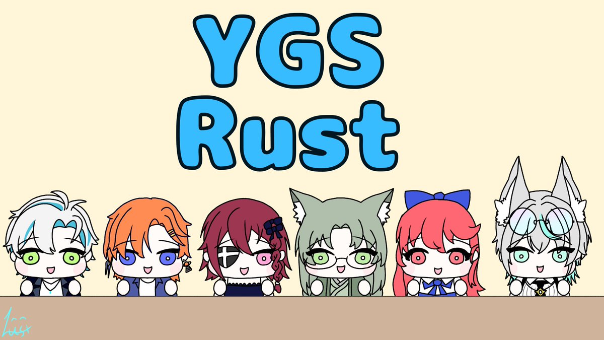 Lust_Specter's tweet photo. 今日描いたYGSのチームのイラストです https://t.co/qacr8kisb1