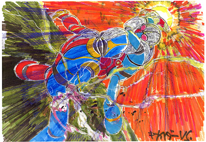 ishimoripanels's tweet photo. Kikaider drawings done by Naoyuki Konno around the 01 OVA
https://t.co/9uzAWIAqtS https://t.co/LFBhNlon2M