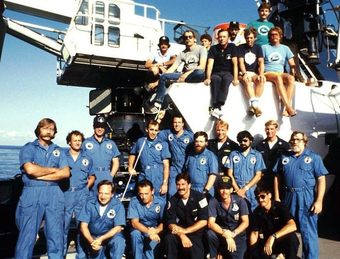 MeriaRmsTitanic's tweet photo. 13th July 1986, just a few months after the discovery of the #Titanic wreck, a new expedition led by Robert Ballard was launched. It was the first expedition to bring humans down to the wreck. https://t.co/d5ZL0xfLFc