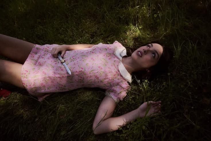 i07nt's tweet photo. "i'm sad shell of a woman and i've got maggots for brains" 

the real peak girlhood experience, except for the fact that liv is hella straight unlike me, the core of this album is being so in love is spectacular 🐞

★★★★★
you seem pretty sad for a girl so in love, 2026 https://t.co/ubC6DopGfp