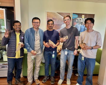 salesforcejobs's tweet photo. We just found one of the coolest ways to beat the summer heat in Palo Alto. 🧊✨

Our Culture Guides brought everyone together for a Summer Ice Cream Social featuring custom waffle tacos dipped right into liquid nitrogen! Positive vibes, team bonding, and a cool way to kick off the season = the perfect way to connect.