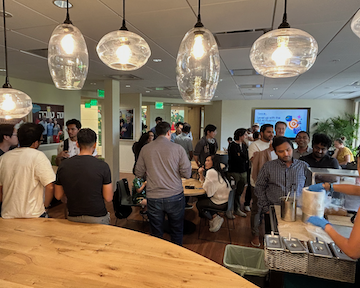 salesforcejobs's tweet photo. We just found one of the coolest ways to beat the summer heat in Palo Alto. 🧊✨

Our Culture Guides brought everyone together for a Summer Ice Cream Social featuring custom waffle tacos dipped right into liquid nitrogen! Positive vibes, team bonding, and a cool way to kick off the season = the perfect way to connect.