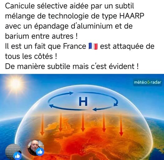 Diane65964855's tweet photo. 1/2
C'est la start-up israélienne subventionné par les américains"stardust solution" qui épandent cette merde vérifier sur internet vous aurez toutes les infos, cette année encore un budget de 75 millions de dollars viennent de leurs être allouer pour nous gazer, https://t.co/scY8ifjBQB