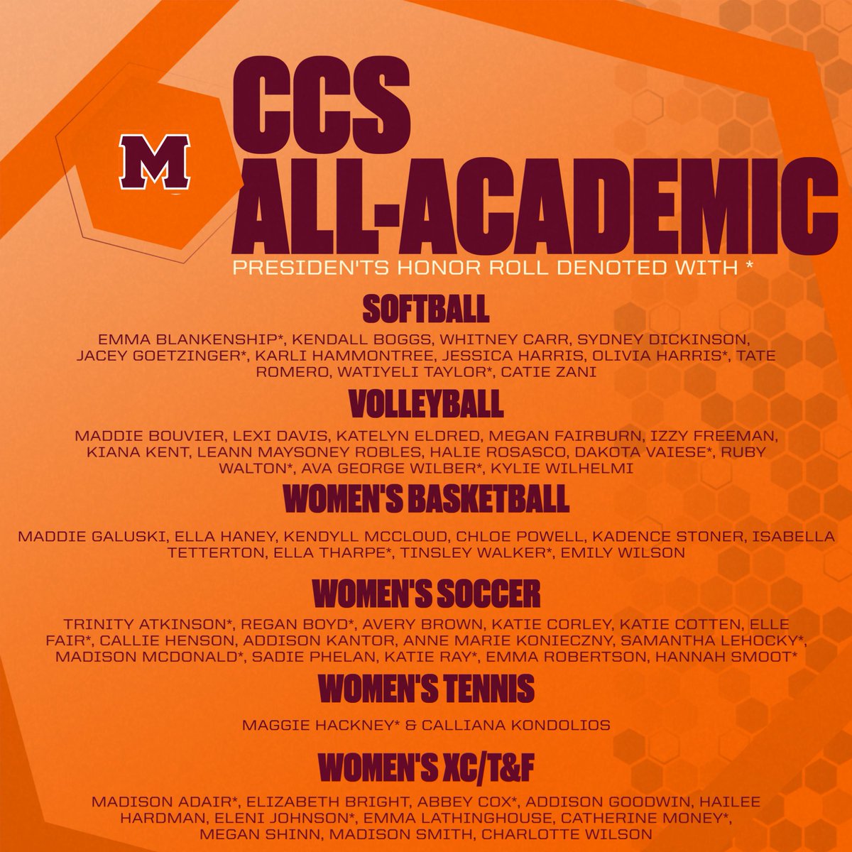 Maryville College Athletics tweet media