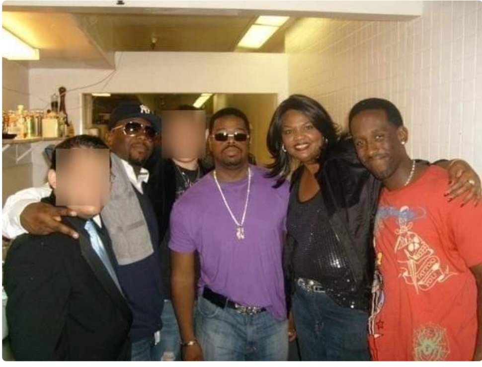 MusicManager's tweet photo. #memorylane me backstage with boys 2 men. Pictured is myself, boys 2 men, our former artist who opened the show, , and one of our former music producers far left. . Good times back when the industry was good. https://t.co/H76bThn1H2