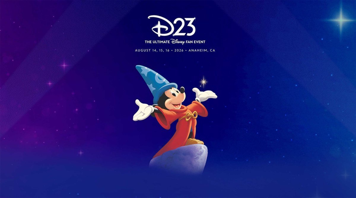 BoardwalkTimes's tweet photo. Disney Entertainment Showcase will take place on Friday, August 14, at the Honda Center. 

"Guests can expect surprise celebrity appearances, exclusive first looks at upcoming films and series, exciting new announcements, and unforgettable musical performances. The star-studded presentation will celebrate the stories audiences love while offering an exclusive preview of what's coming next across Disney's movies, television, and live stage productions."