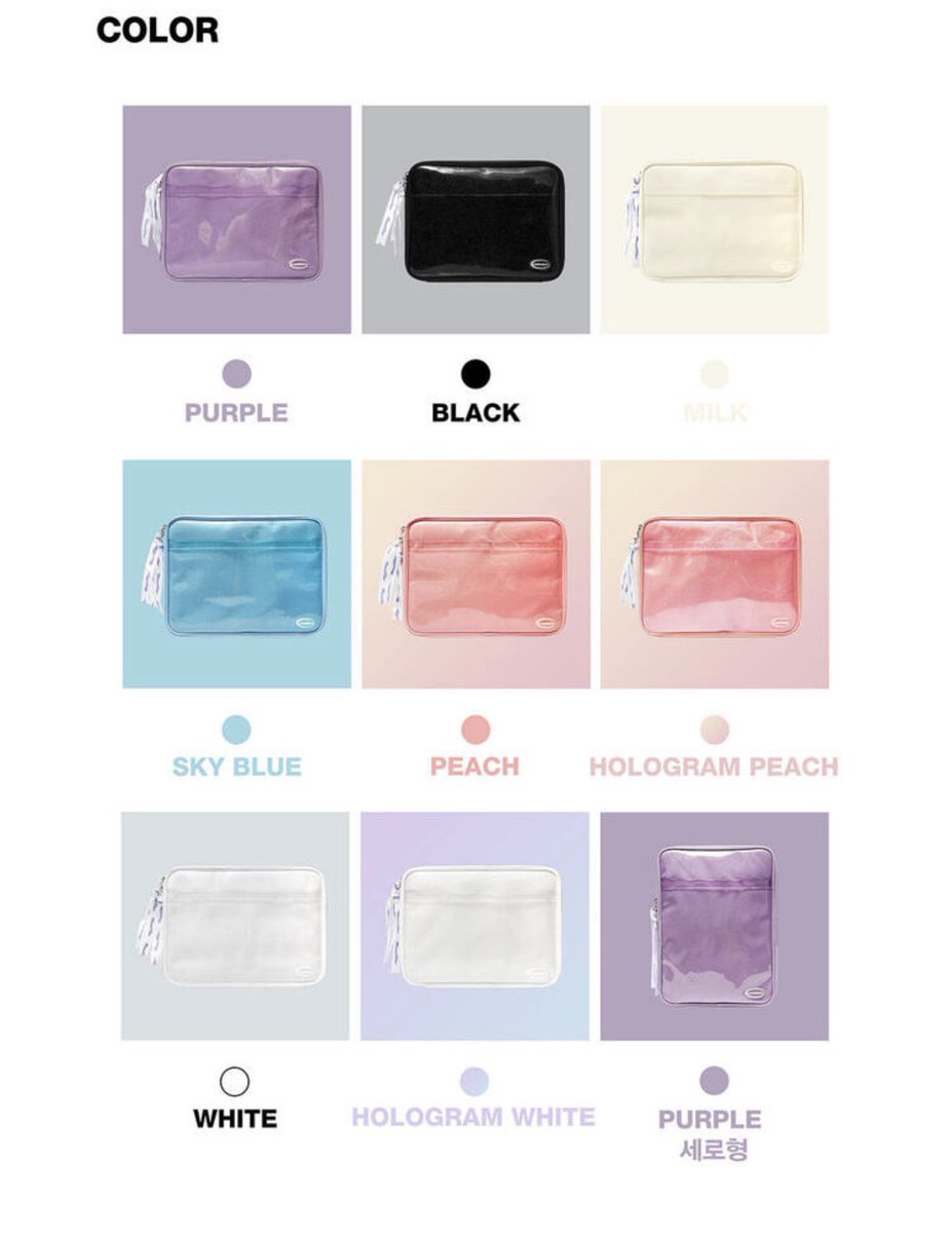 ERI_SHOPPE's tweet photo. wts lfb ph pasabuy SALE | ALMOSTBLUE KOREA - TWINKLE LAPTOP POUCH 95% OFF‼️

• ₱350 ea ONLY + local sf
• DM to order ♡
• minimum dp ₱100 - PAYO; balance to be paid a week before item arrives ✔️
• ETA: mid August

Available colors & sizes:
• Purple - S / M
• Milk / Peach - S / M / L
• White / Hologram Peach - S
• Hologram White - Large