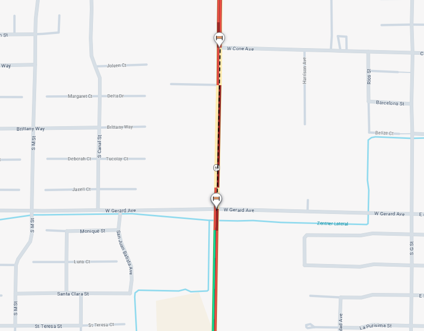 Caltrans District 10 tweet media
