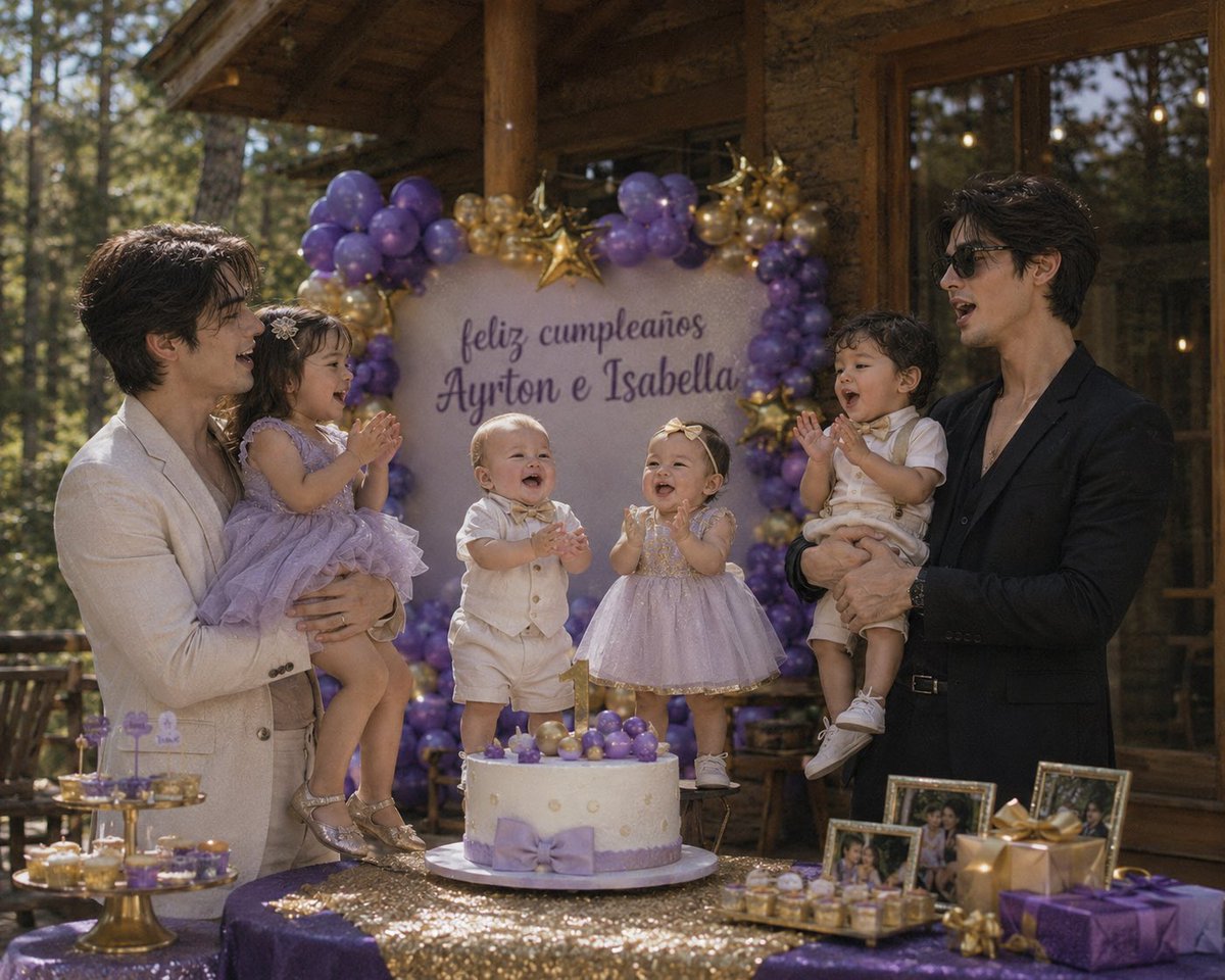cloudrecess__'s tweet photo. Celebración con toda mi familia.✨

Feliz primer año a mis dos bebés Ayr e Issie. 🥳🎂🎊

Papá Luo y yo los amamos con todo nuestros corazones. 

Nana y bebé dragón hicieron aún más especial la celebración, lo quiero mucho. 💕

Te amo, gracias por mi gran familia. @LYunxi_ https://t.co/0X78XVf1EO
