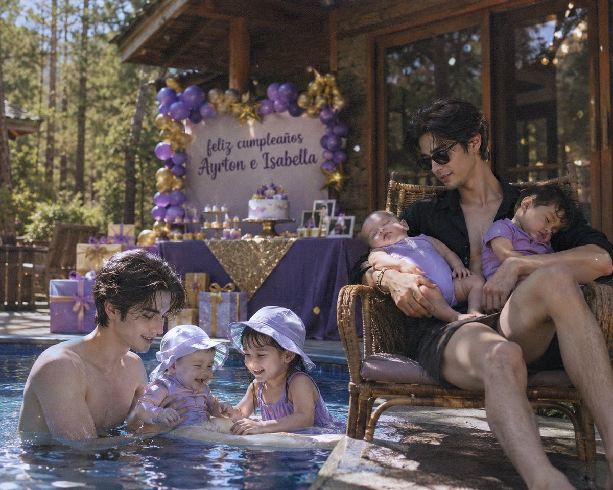 cloudrecess__'s tweet photo. Celebración con toda mi familia.✨

Feliz primer año a mis dos bebés Ayr e Issie. 🥳🎂🎊

Papá Luo y yo los amamos con todo nuestros corazones. 

Nana y bebé dragón hicieron aún más especial la celebración, lo quiero mucho. 💕

Te amo, gracias por mi gran familia. @LYunxi_ https://t.co/0X78XVf1EO