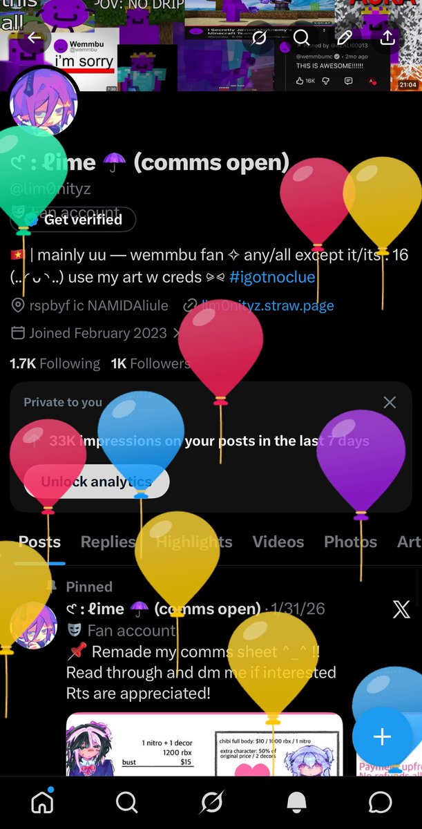 𑣲 : ℓime ☂️ (comms open) tweet media