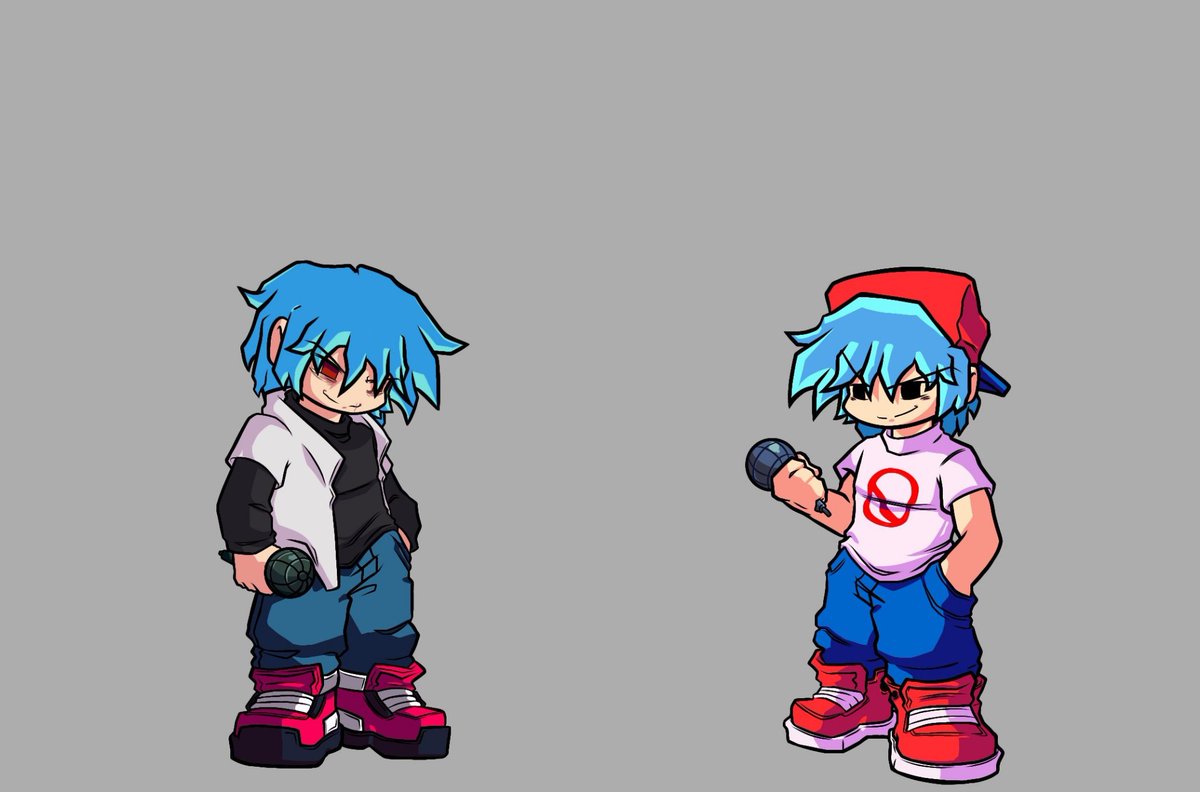 Genocity_void's tweet photo. I think I'm going to change this, maybe a drawing style more like fnf https://t.co/XOAaDBgkmr