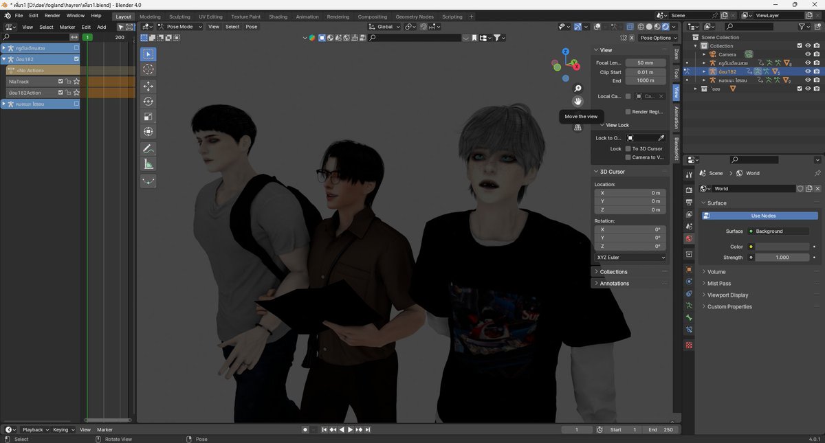 HauntedSans's tweet photo. Mr.182 what're you looking? (WIP) 🤣🤣
you're so cute❤️❤️
fogland new life route (AU)
#fogland #FOGLAND #3Dart #blender https://t.co/6nzg4y0XKt