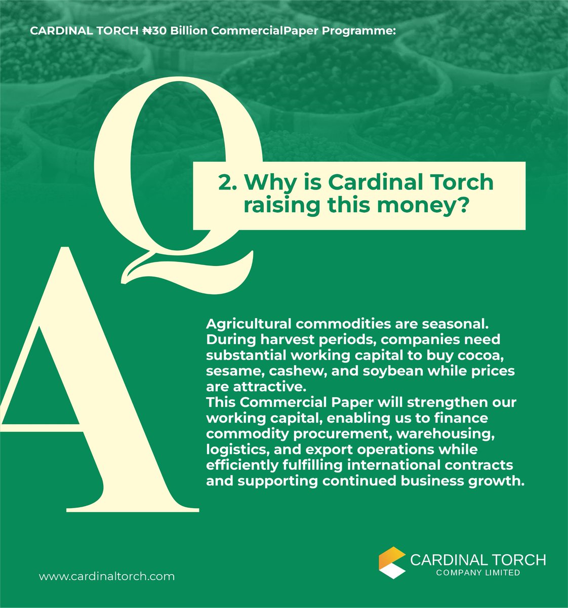 cardinaltorch_'s tweet photo. Have questions about the Cardinal Torch Commercial Paper Programme?

We've answered the most common ones in this FAQ thread.

Swipe through for a clear overview, and reach out to our authorized arranging partners if you'd like to learn more.

#CardinalTorch #Commercialpapers https://t.co/tR0LJ1xuyx