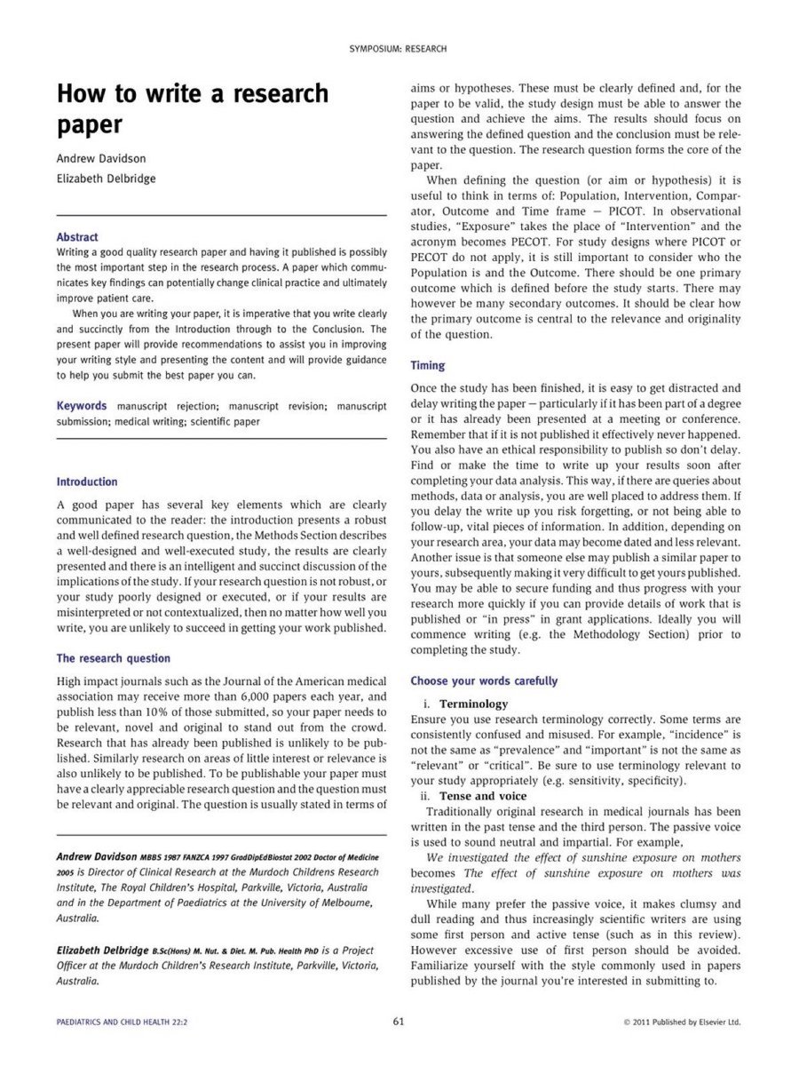 ScholarshipfPhd's tweet photo. How to write a Research Paper https://t.co/4M6z3xTfUH