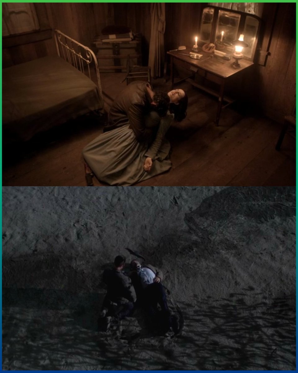CasIsLoved's tweet photo. I can't decide what's funnier: that they never introduced Abel, that they created an entirely new character (Colette) to mirror Castiel, or that they had Cain literally tell Dean he's living his life in reverse—basically confirming Castiel is Dean's Colette. https://t.co/mOhEPoQrz6