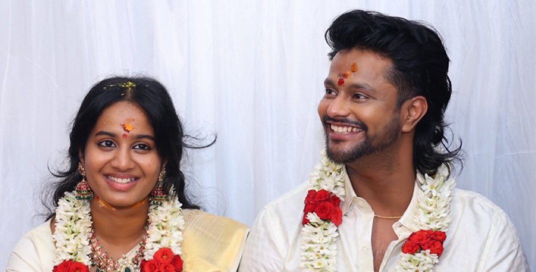 FridayCinemaOrg's tweet photo. Actor #AnanthRam &amp; #BrigidaSaga (Pavi Teacher) Are Now Officially Engaged❤️ https://t.co/I5zMh0NDYE