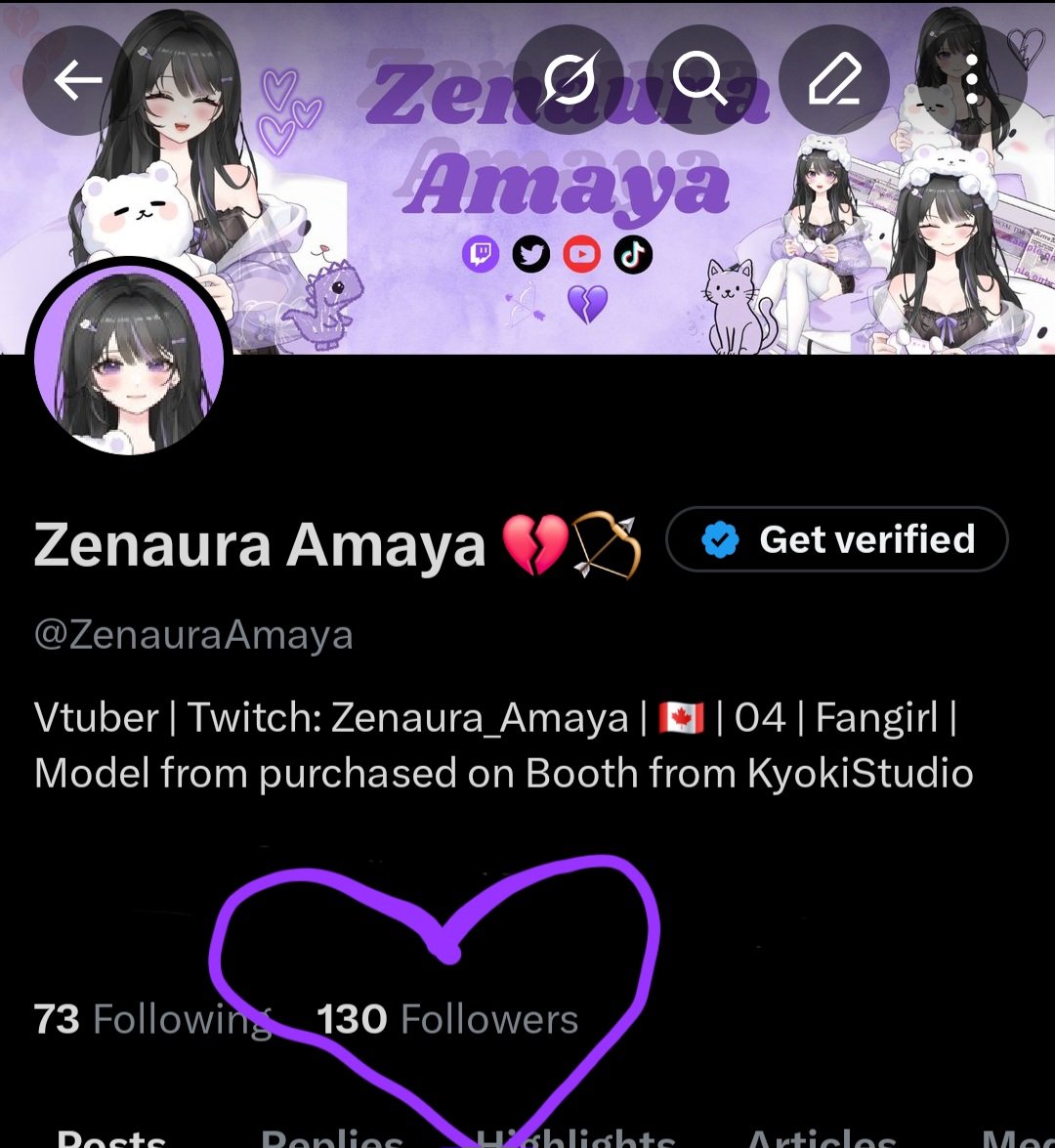 ZenauraAmaya's tweet photo. Also thank you guys for 130 followers ☺️☺️ I get really nervous when it comes to talking to new people but im glad you guys are giving me a chance to try 💜🖤💜🖤 https://t.co/5STdBsXHgv