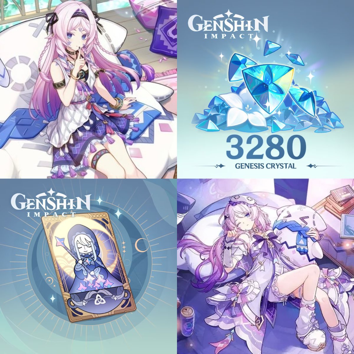 GenshinUniverse's tweet photo. Citlali Skin, 3280 GC, Welkin Moon &amp; Legendary Touch - Citlali goodies Giveaway! (4 winners)

• Follow me &amp; @houseofpaimon
• Like &amp; RT this post

Ends next week. Good luck ♡ https://t.co/H6etTnGAP5