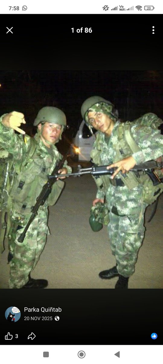 DiegoTheK's tweet photo. @juancho56475108 @IncelAndino77 @Paisa_Antiuribe Hay le dejo algunas fotos de mi tiempo en el ejercito pa que vea como son los hombres de verdad https://t.co/vpka8nJnQA