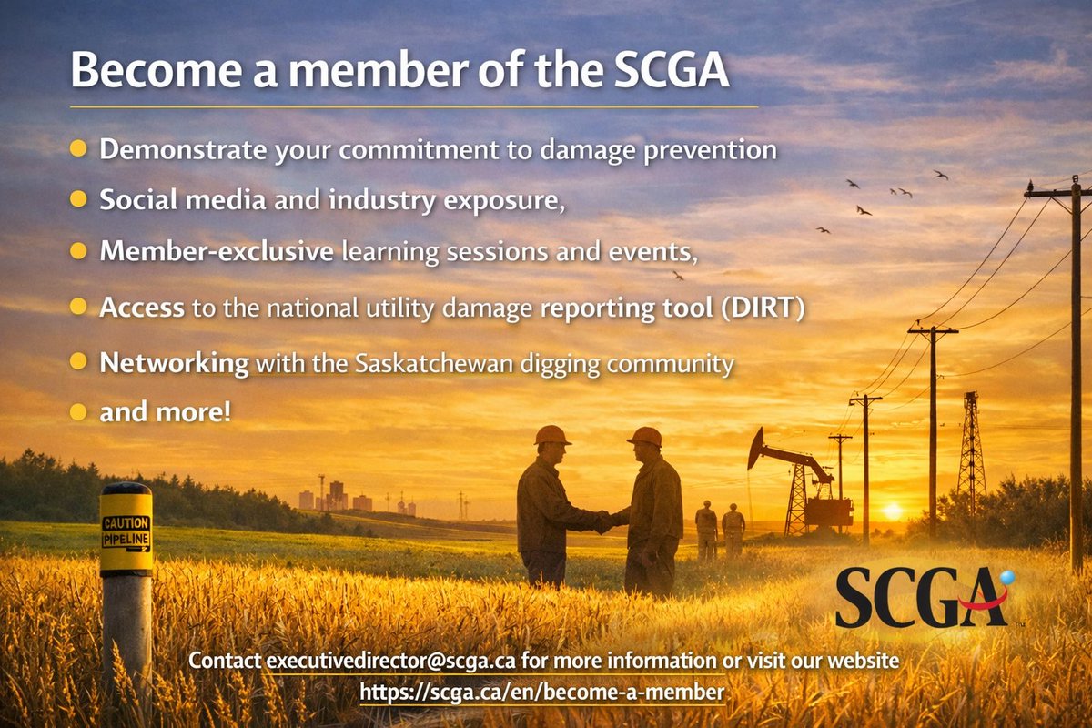 SaskCGA's tweet photo. Click to become a member of the SCGA: https://t.co/chzr8vvzPh #SCGA #Sask1stcall #membership https://t.co/W3JZudHcVD