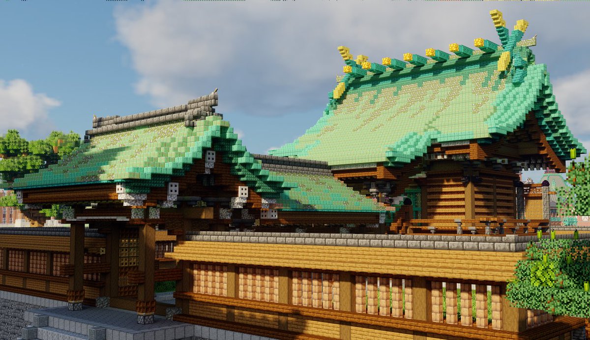 Kamamoto2000's tweet photo. 「奉天神社」
旧満鉄付属地において一番有名な神社。社格：神饌幣帛指定神社。
大正から昭和初期まで数回の増築改築により、お目にかけるように「神門ー拝殿—幣殿ー中門ー祝辞殿ー本殿」の社殿群を形成。
社殿以外、社務所、儀式殿、大弓場、相撲場も整っていた。 https://t.co/NDVnIx8Nq2