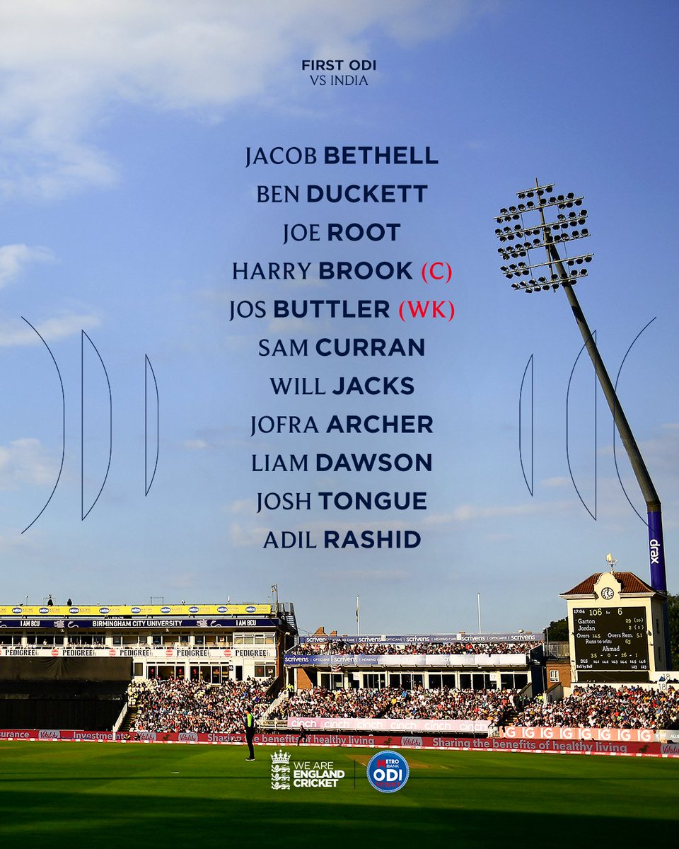 englandcricket's tweet photo. T20 series whitewash ✅

Now onto the ODIs, and we start in Birmingham!