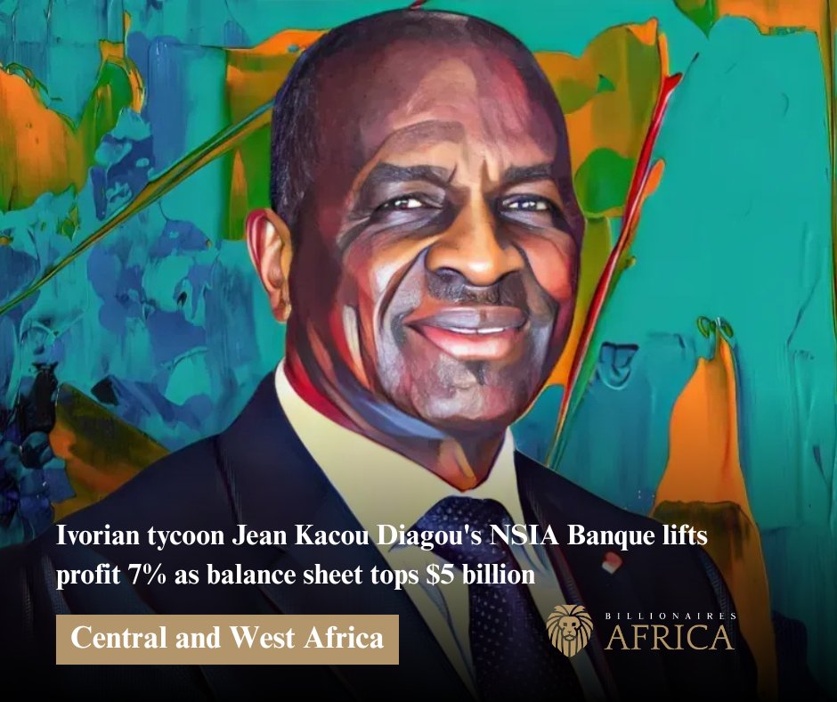 NineZeroClub's tweet photo. Jean Kacou Diagou's NSIA Banque Côte d'Ivoire lifted 2025 profit 7 percent to about $70.76 million, 40.7 billion CFA francs, as its balance sheet topped $5 billion.
https://t.co/yEph7Wpskj
#JeanKacouDiagou #NSIABanque #CoteDIvoire https://t.co/fwC99U597I
