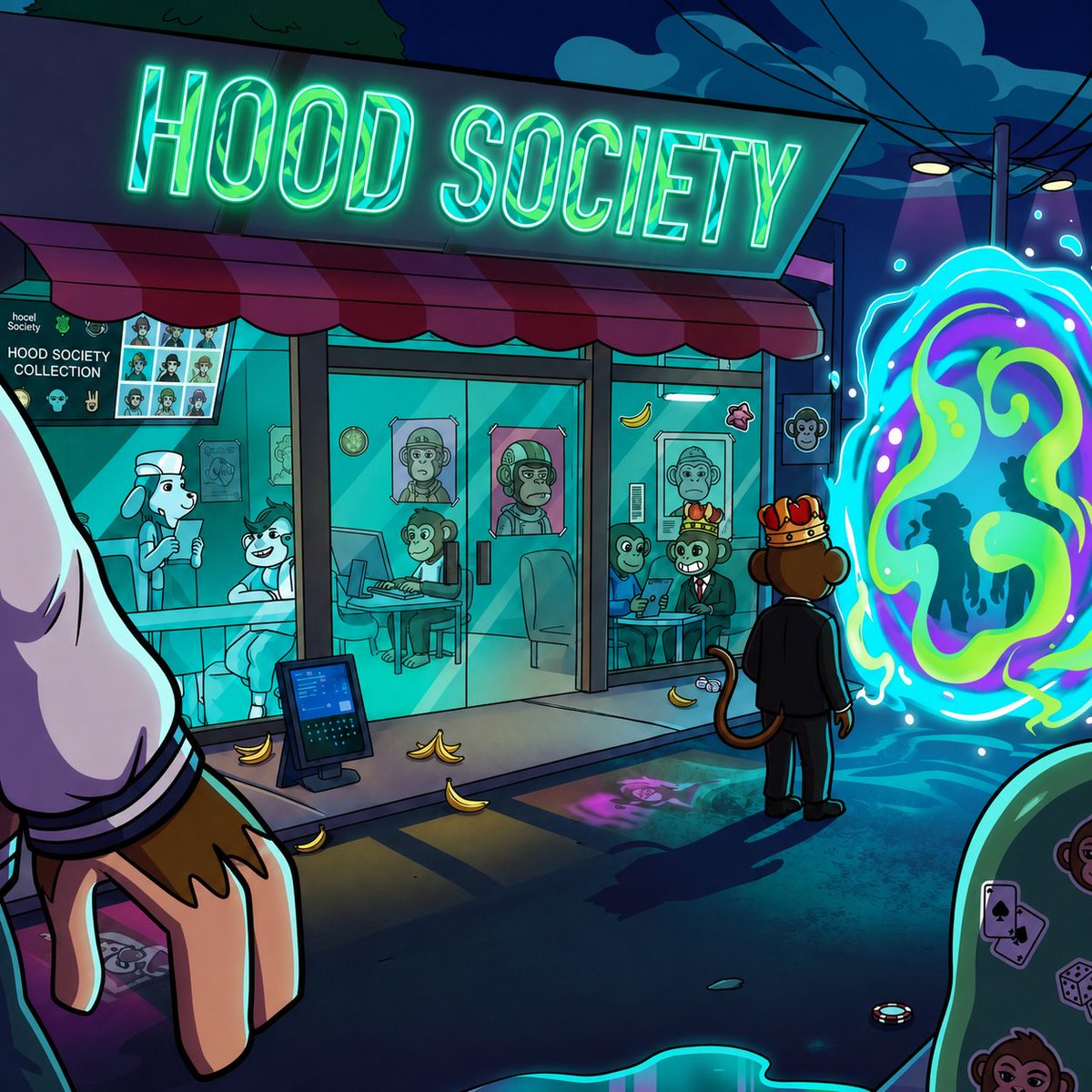 HoodSocietys's tweet photo. The first degen society is emerging. On @RobinhoodCrypto Millions belong, but only 2,499 will earn a seat.

Whitelist is live: https://t.co/LdRv9x1F0F

Create your profile. Claim your username. Invite your frens. Climb the leaderboard. Earn $HOOD. Welcome to  Hood Society. https://t.co/2ZNYCMqb01