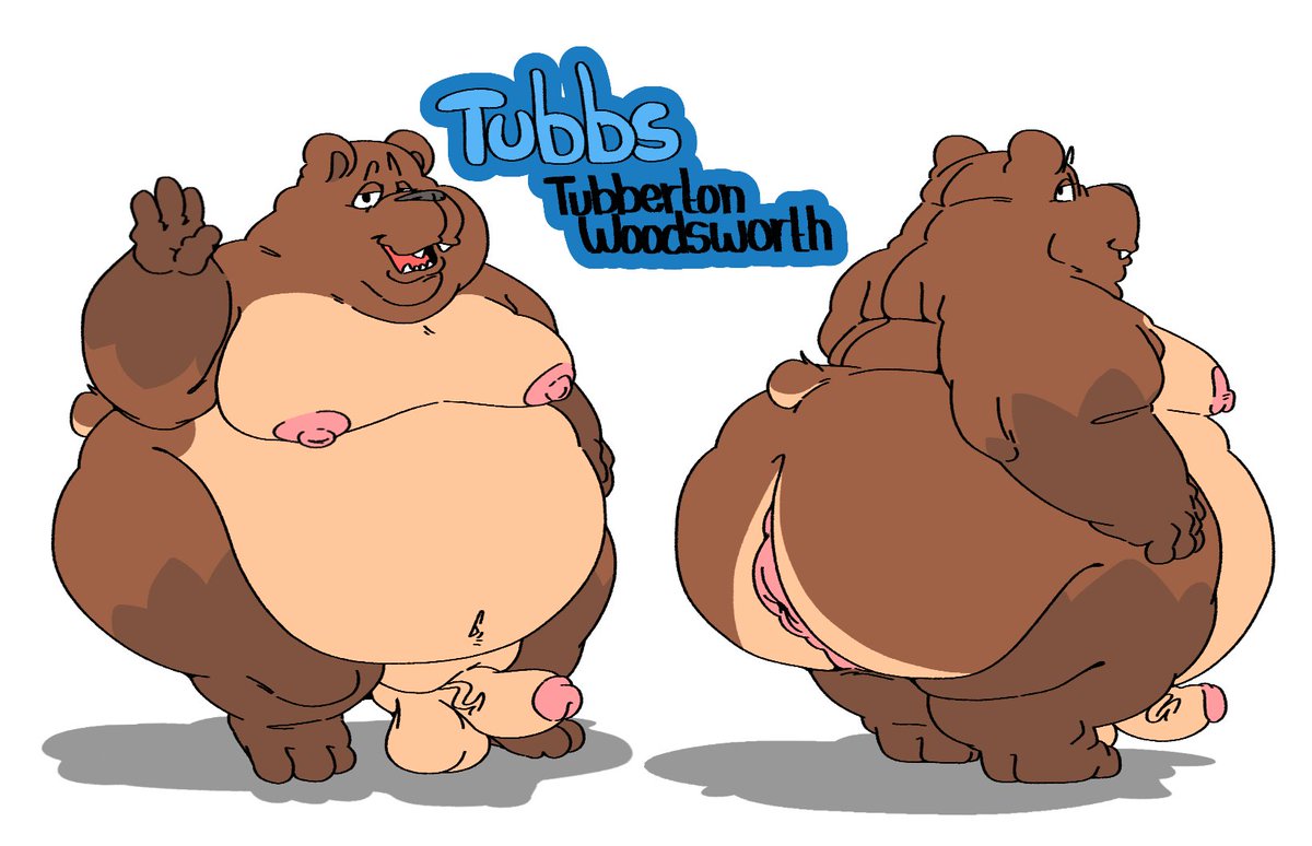 Bearrrable's tweet photo. Tubberton Woodsworth Ref Sheet!! 

Everyone has free permission to draw me however!
Much love~🐻🫶 https://t.co/L9r0LXNOJO