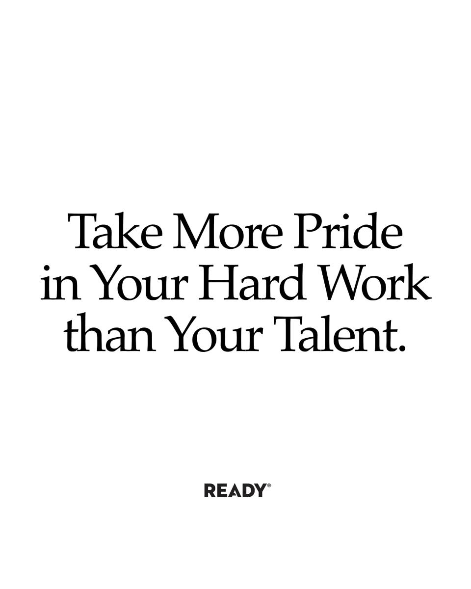 ready_nutrition's tweet photo. Hard work outlasts talent.
Put pride in the grind, not just the gift.

Like this if you’re Ready® to put in the work today. https://t.co/4Odw7HIJl2
