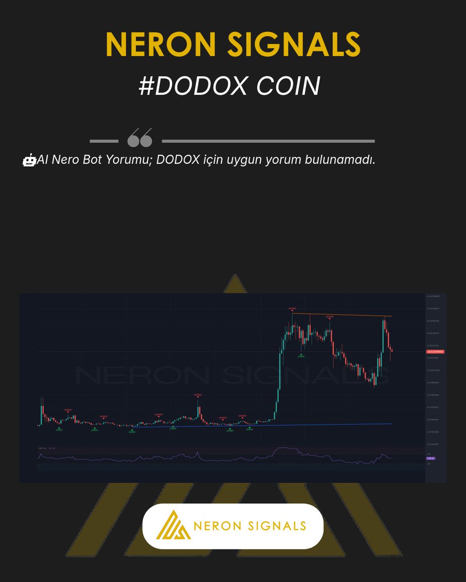 NeronSignals's tweet photo. #DODOX Grafigi ve AI Nero Bot yorumu.
Tum hizmetlerimiz: https://t.co/zD9hPYXZ3b
#DODOX #DODOXCHART #CHART #NeronSignals #crypto #Binance #AICrypto #kripto #analiz https://t.co/hDHsIeE4G9
