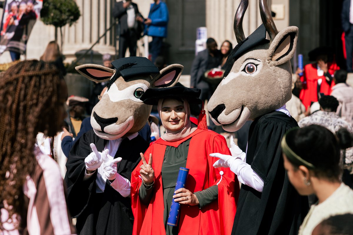 WitsUniversity's tweet photo. #WitsGraduations2026 | Today, 137 PhD graduates officially joined the global community of Wits doctors. Congratulations on this outstanding achievement and on reaching a significant milestone in your academic journey. 💙🎓🏛️

#WitsForGood #witsie4life https://t.co/zam1LEUflm