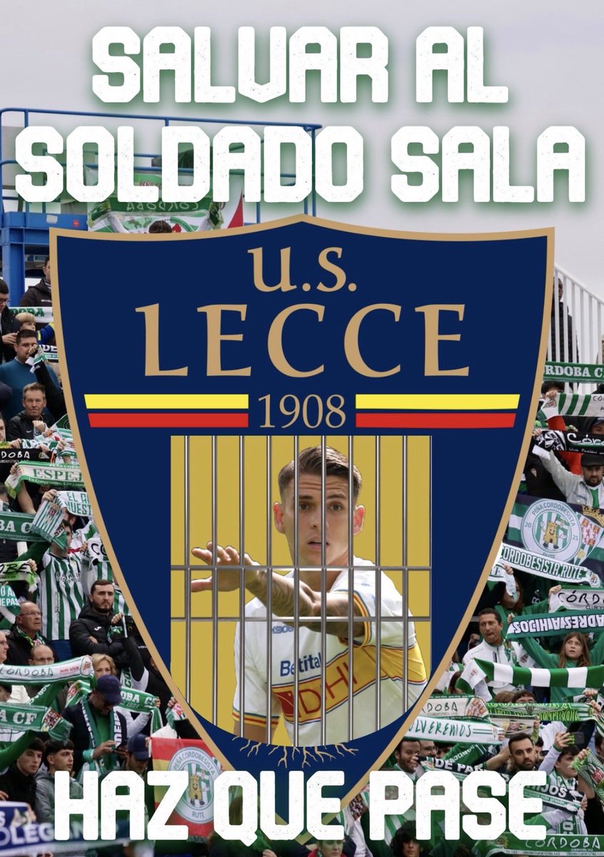 Rafarosper10's tweet photo. @OfficialUSLecce https://t.co/68Ta9SRooT