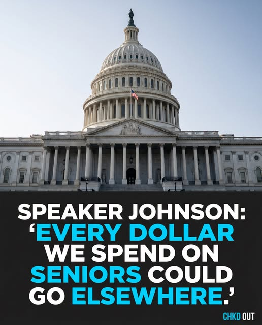 JamesTate121's tweet photo. This is GOP's priority for 2027. Vote accordantly.
In a radio interview, Johnson said: ""Every dollar we spend on senior citizens could have gone somewhere else, right? But people basically just pretended like that wasn't the case, because they weren't treated the same way most of the rest of the budget was."