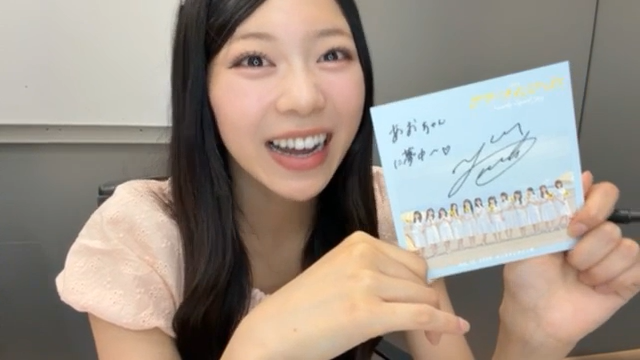 結香ちゃんサイン会最終日1部2部ありがとう 今日は前髪流して素敵で