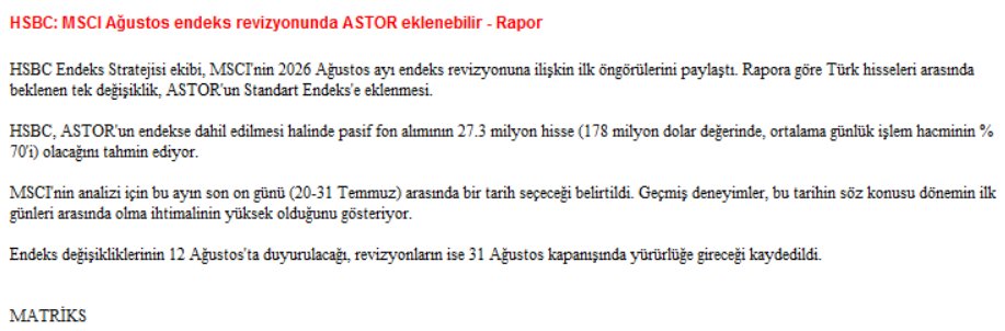 serkan_saka_'s tweet photo. Astor Enerji MSCI Endeksine eklenebilir. #astor https://t.co/ha5JNwQNdQ