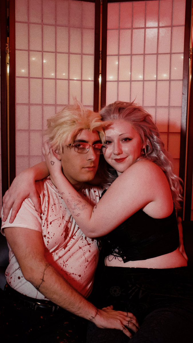 lovelyyuniverse's tweet photo. “And if you go, I want to go with you” 
Finished my Noi wig so naturally I had to make @DomGoldOfficial put on shin so we can take some pics 🥰 I love Shin Noi Dorohedoro #dorohedoro https://t.co/0d7LpSn39Y
