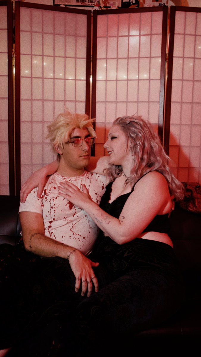 lovelyyuniverse's tweet photo. “And if you go, I want to go with you” 
Finished my Noi wig so naturally I had to make @DomGoldOfficial put on shin so we can take some pics 🥰 I love Shin Noi Dorohedoro #dorohedoro https://t.co/0d7LpSn39Y