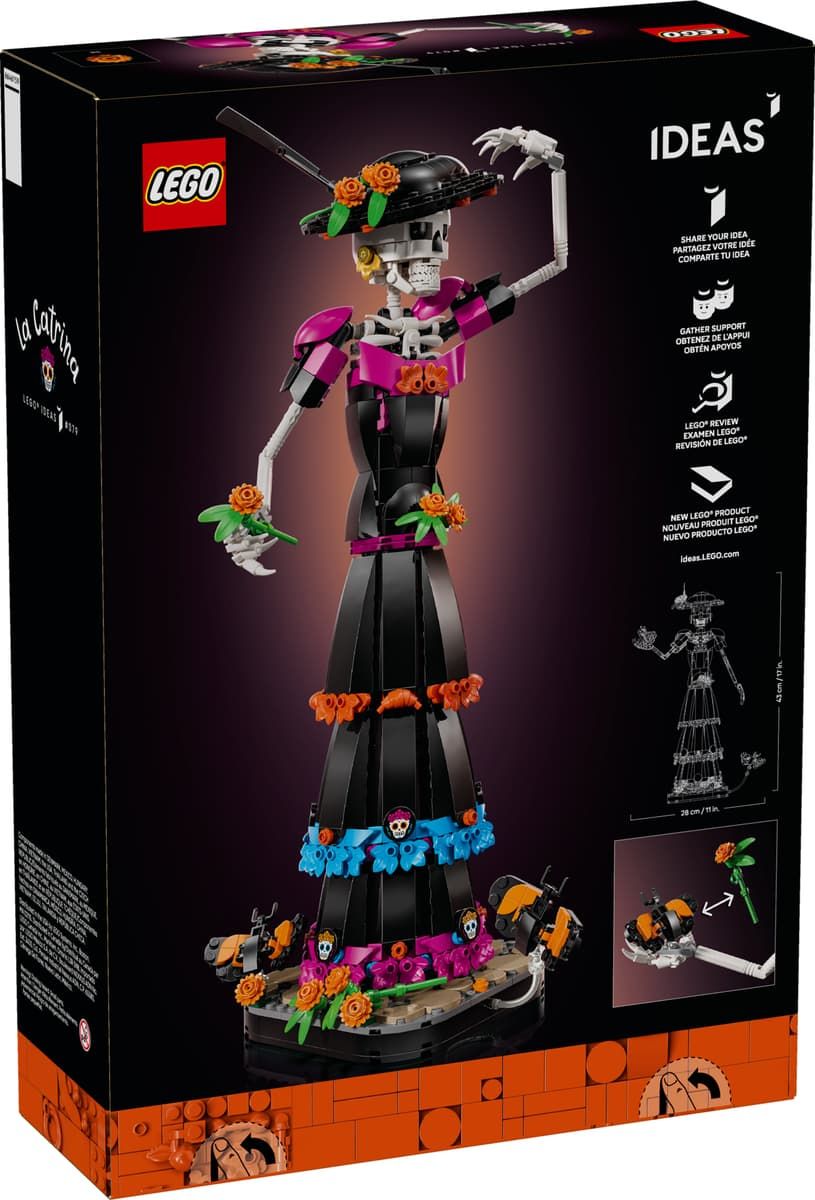 Wario64's tweet photo. LEGO Ideas - La Catrina set releasing August 1 ($139.99) https://t.co/M5XMtwtrpX #ad https://t.co/Td1tLgHrMq