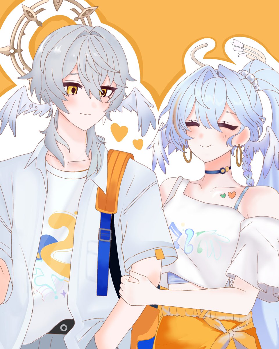 Omisosiru_87's tweet photo. 💛コラボのサンデーとロビン💛
 #SundayHSR  #Robin
 #honkaistarrail https://t.co/ckfvv0b8cl