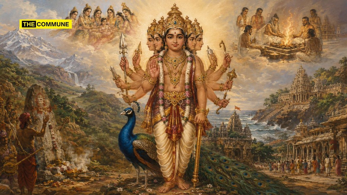 TheCommuneMag's tweet photo. Murugan Was Never Separate From Subramanya Or Skanda: Sangam Literature Sets The Record Straight

@tskrishnan writes

https://t.co/np6gEhenA8 https://t.co/XfPwRAQx2k