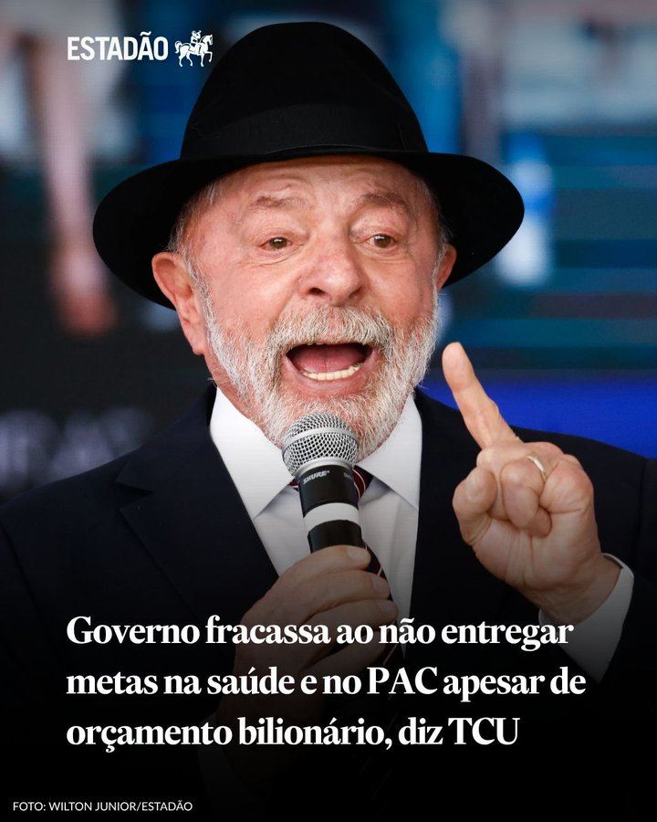 MarPetrucelli's tweet photo. Existe alguma área nesse desgoverno que não seja um completo fracasso?
Chega! O Brasil não aguenta mais o LuLadrão! https://t.co/PqyepBdR93