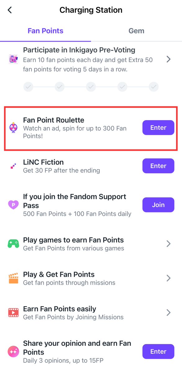 EN_CODEGLOBAL's tweet photo. [LINC] — COLLECTION UPDATE

ENGENEs! LiNC has updated the Fan Point (FP) collection system from the previous 30 Ads version. 

‣ 𝗖𝗛𝗔𝗡𝗚𝗘𝗦 𝗬𝗢𝗨 𝗡𝗘𝗘𝗗 𝗧𝗢 𝗞𝗡𝗢𝗪:
• A new Fan Point Roulette system has replaced the previous ad collection method.
• Enjoy FREE daily spins, with additional spins available by watching ads.
• Free and ad spins reset at 7:00 AM and 7:00 PM (KST)
• Unused spins do not carry over and will reset at the next recharge

*A video tutorial to guide you will be released soon. 

#ENHYPEN #엔하이픈  #エンハイプン #EN_COMEBACK #THE_SIN_BLISS #Comeback_ENquiry @ENHYPEN