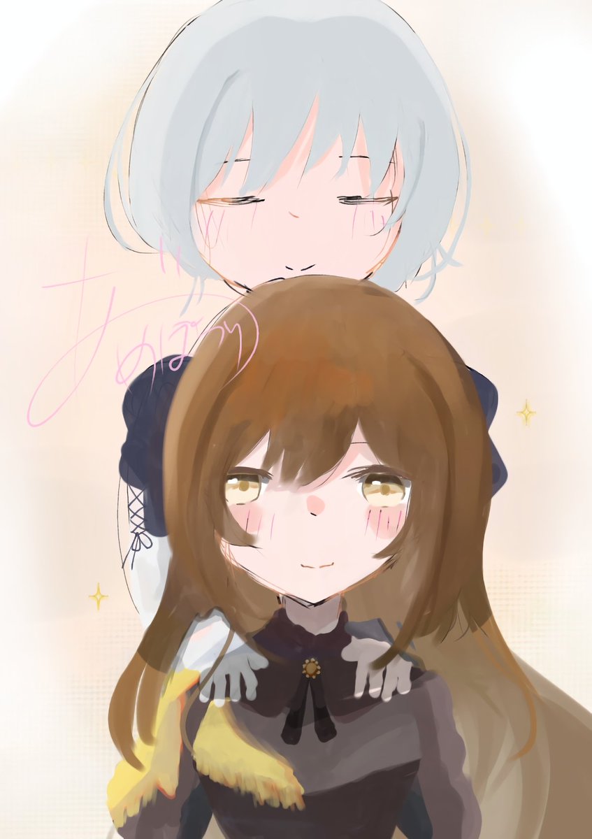 amepotsuri100's tweet photo. リクエスト〜描いててたのしかったー！！！
#メメントモリ_FA https://t.co/8dAJbxI6BE