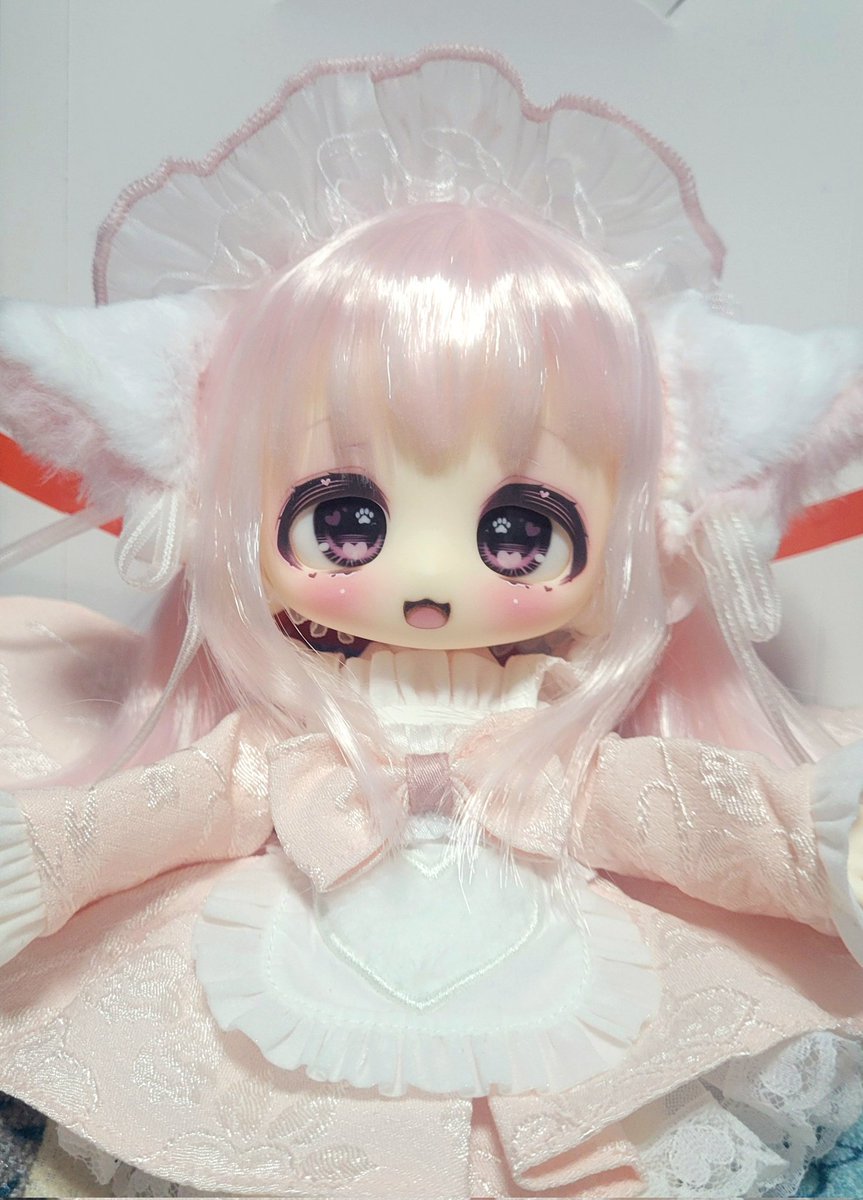 sazyouno's tweet photo. 大きい子をお迎えする予定はなかったのですが、色々あり甘絨ちゃんとご縁いただいてしまいました…！
プチカスタムしてます🌸
#甘絨のショーウィンドウ https://t.co/Z4yyLiyedq